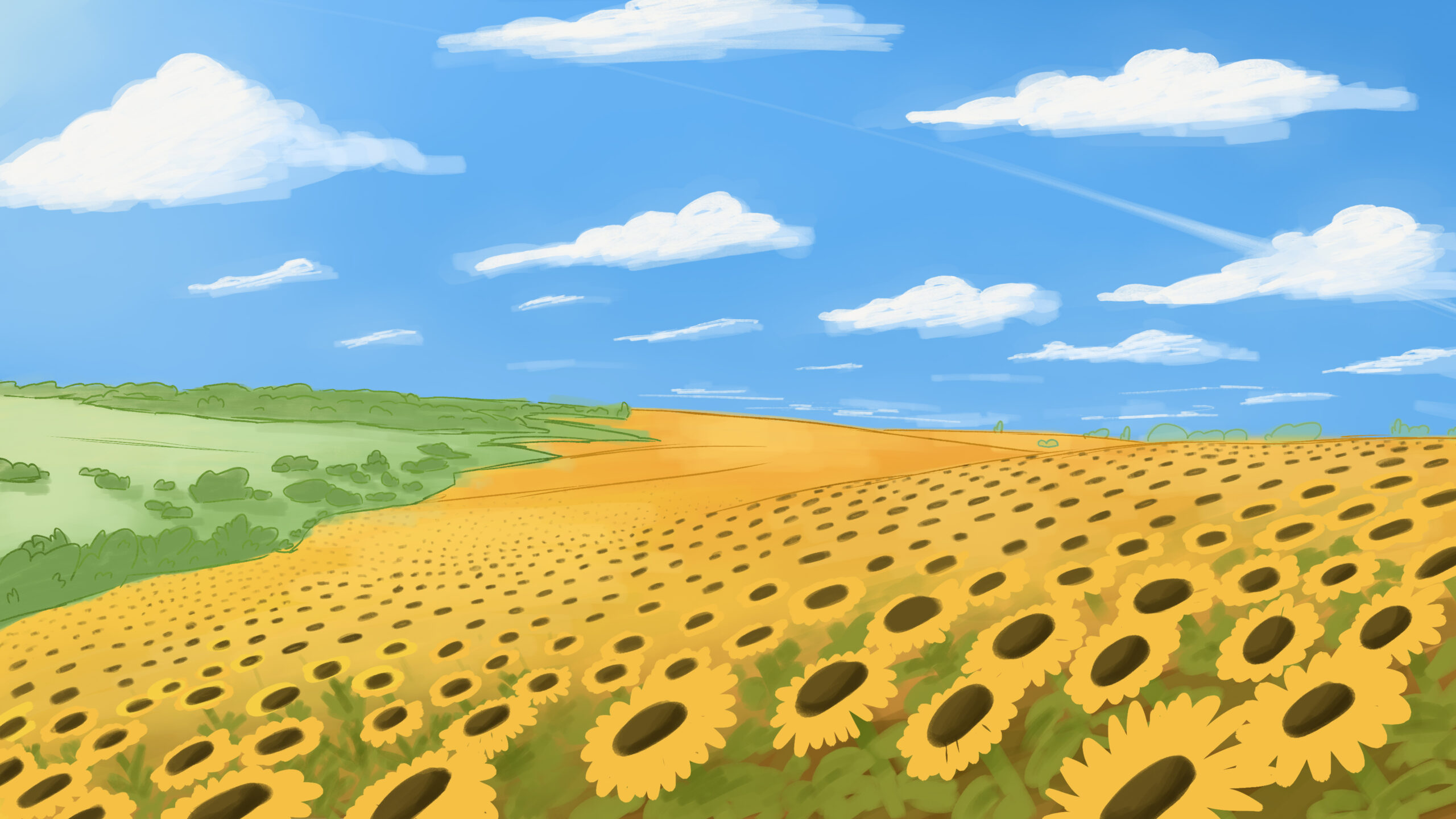 sunflower-background